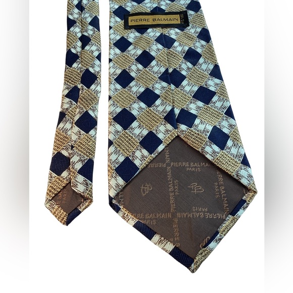 Vintage Pierre Balmain Silk Necktie. AC - Picture 5 of 9